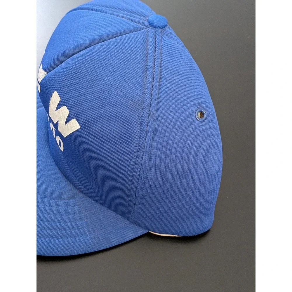 Vintage VFW Hat Blue‎ Foam Snapback OSFM VFW MO. 7900 Toppers Hats